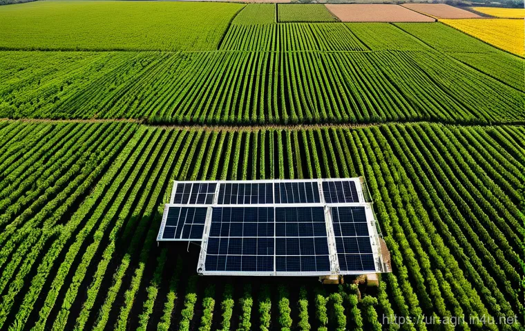 농업 ICT 활용 사례 - **Prompt 1: Smart Irrigation and Soil Data**
"A vibrant, wide-angle shot of a flourishing agricu... 농업 ICT 활용 사례 - **Prompt 1: Smart Irrigation and Soil Data**
"A vibrant, wide-angle shot of a flourishing agricu...