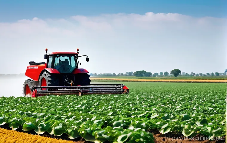 농업 기계 부품 기술 - **Prompt 2: Precision Agriculture in Action with Smart Sensors**
"An aerial view of a vibrant, p... 농업 기계 부품 기술 - **Prompt 2: Precision Agriculture in Action with Smart Sensors**
"An aerial view of a vibrant, p...