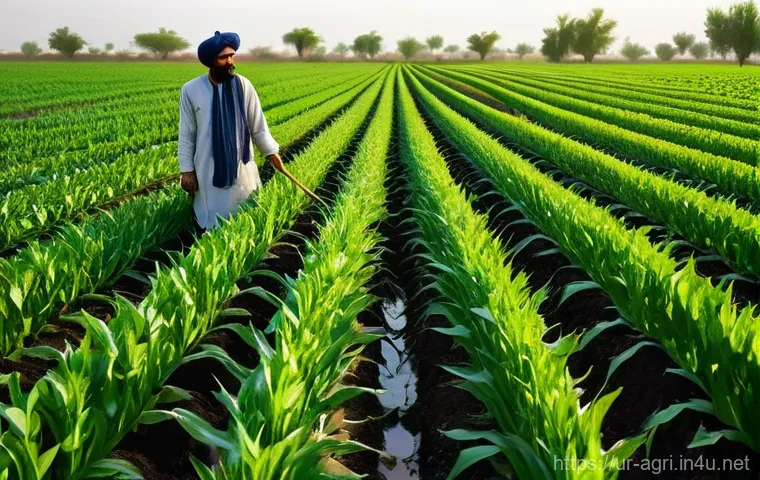 농업 연구 동향 - **Prompt:** A vibrant, sun-drenched agricultural field in rural Pakistan, showcasing modern farming ... 농업 연구 동향 - **Prompt:** A vibrant, sun-drenched agricultural field in rural Pakistan, showcasing modern farming ...