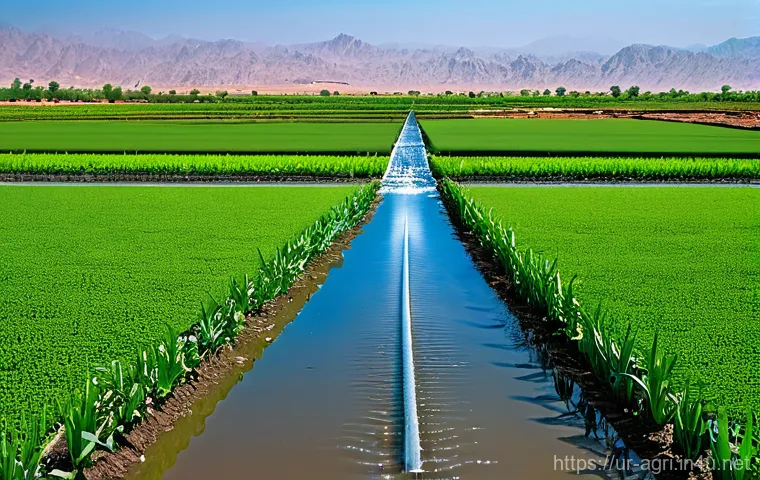 농업 환경 보전 - **A Flourishing Field with Sustainable Practices:** A wide shot of a vibrant, highly fertile agricul... 농업 환경 보전 - **A Flourishing Field with Sustainable Practices:** A wide shot of a vibrant, highly fertile agricul...